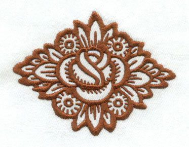 embroidery design flower